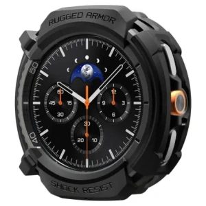 Etui Spigen Rugged Armor Samsung Galaxy Watch 8 Classic (46 Mm) Matte Black