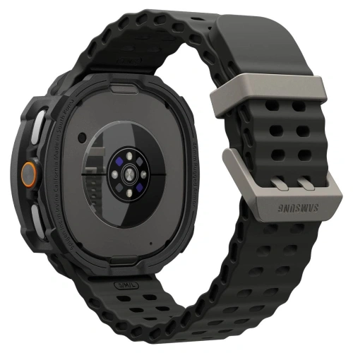 Etui Spigen Rugged Armor do Samsung Galaxy Watch 8 Classic 46mm Matte Black