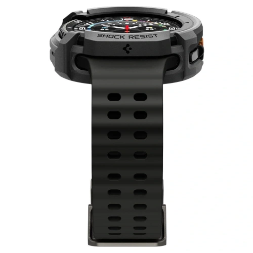 Etui Spigen Rugged Armor do Samsung Galaxy Watch 8 Classic 46mm Matte Black
