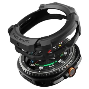 Etui Spigen Rugged Armor Samsung Galaxy Watch 8 Classic (46 Mm) Matte Black