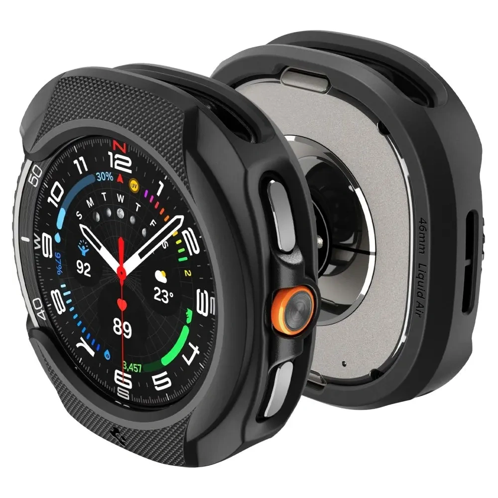 Etui Spigen Liquid Air do Samsung Galaxy Watch 8 Classic 46mm Matte Black