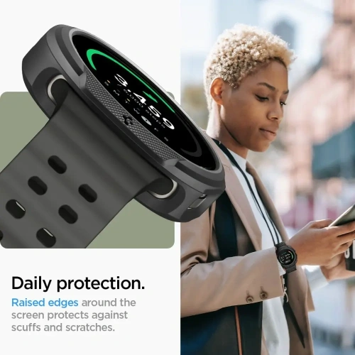 Etui Spigen Liquid Air do Samsung Galaxy Watch 8 Classic 46mm Matte Black