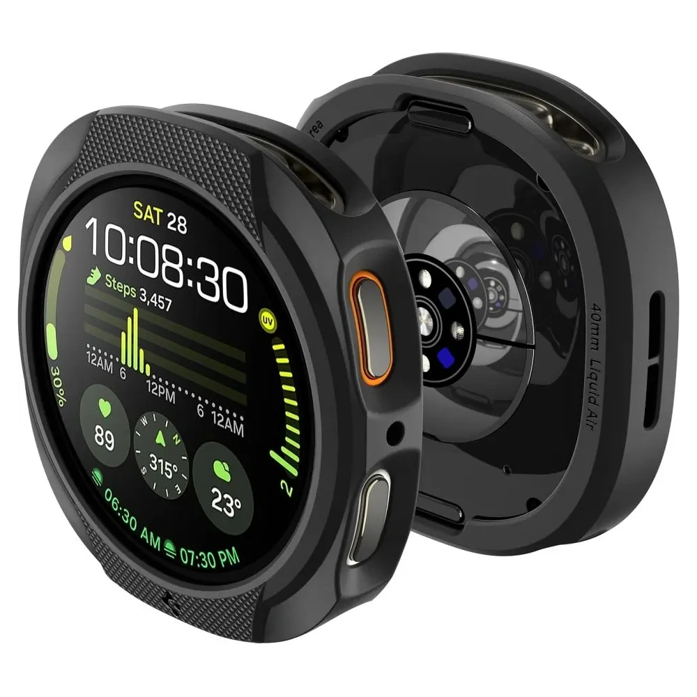 Etui Spigen Liquid Air do Samsung Galaxy Watch 8 44mm Matte Black