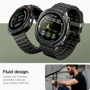 Etui Spigen Liquid Air Samsung Galaxy Watch 8 (44 Mm) Matte Black