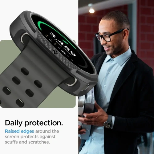 Etui Spigen Liquid Air do Samsung Galaxy Watch 8 44mm Matte Black