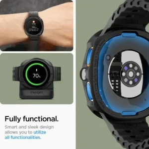 Etui Spigen Liquid Air Samsung Galaxy Watch 8 (44 Mm) Matte Black