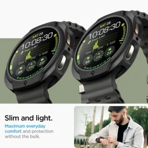 Etui Spigen Liquid Air Samsung Galaxy Watch 8 (44 Mm) Matte Black