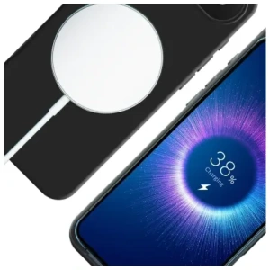 Etui 3MK Hardy MagSilicone do Apple iPhone 17 Air grafitowy