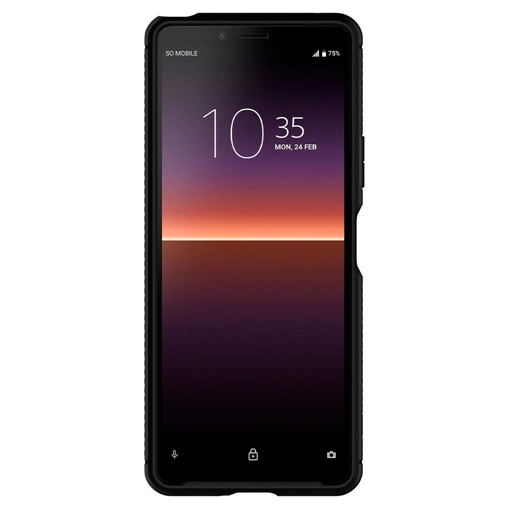 Hurtownia GSM - Etui Spigen Rugged Armor Sony Xperia 10 II Matná Černá - SPN1170BLK - {ean13} - Hurt