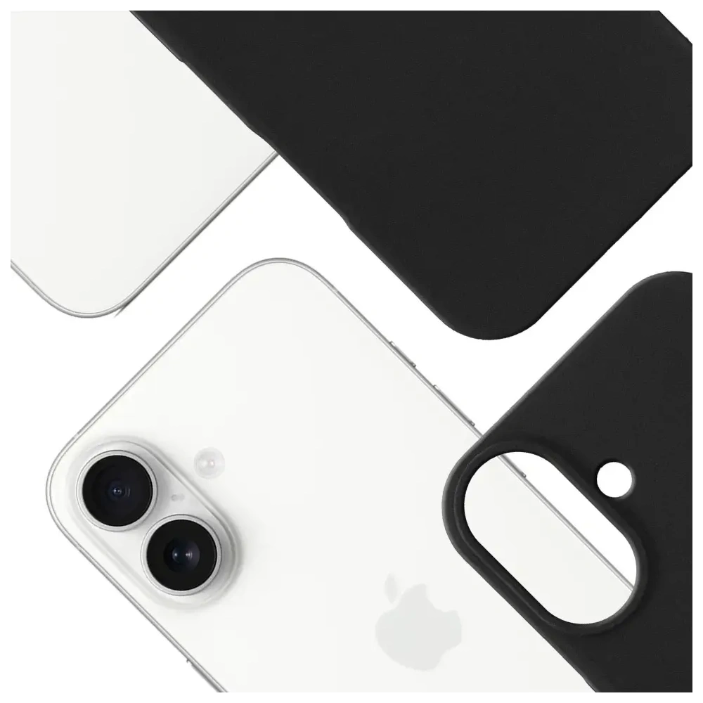 Etui 3MK Hardy MagSilicone do Apple iPhone 17 grafitowy