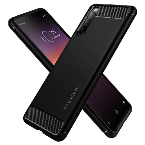 Etui Spigen Rugged Armor Sony Xperia 10 II Matte Black