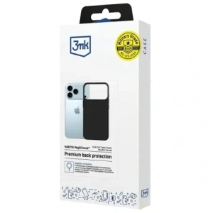 Etui 3MK Hardy MagSilicone do Apple iPhone 17 Pro Max grafitowy