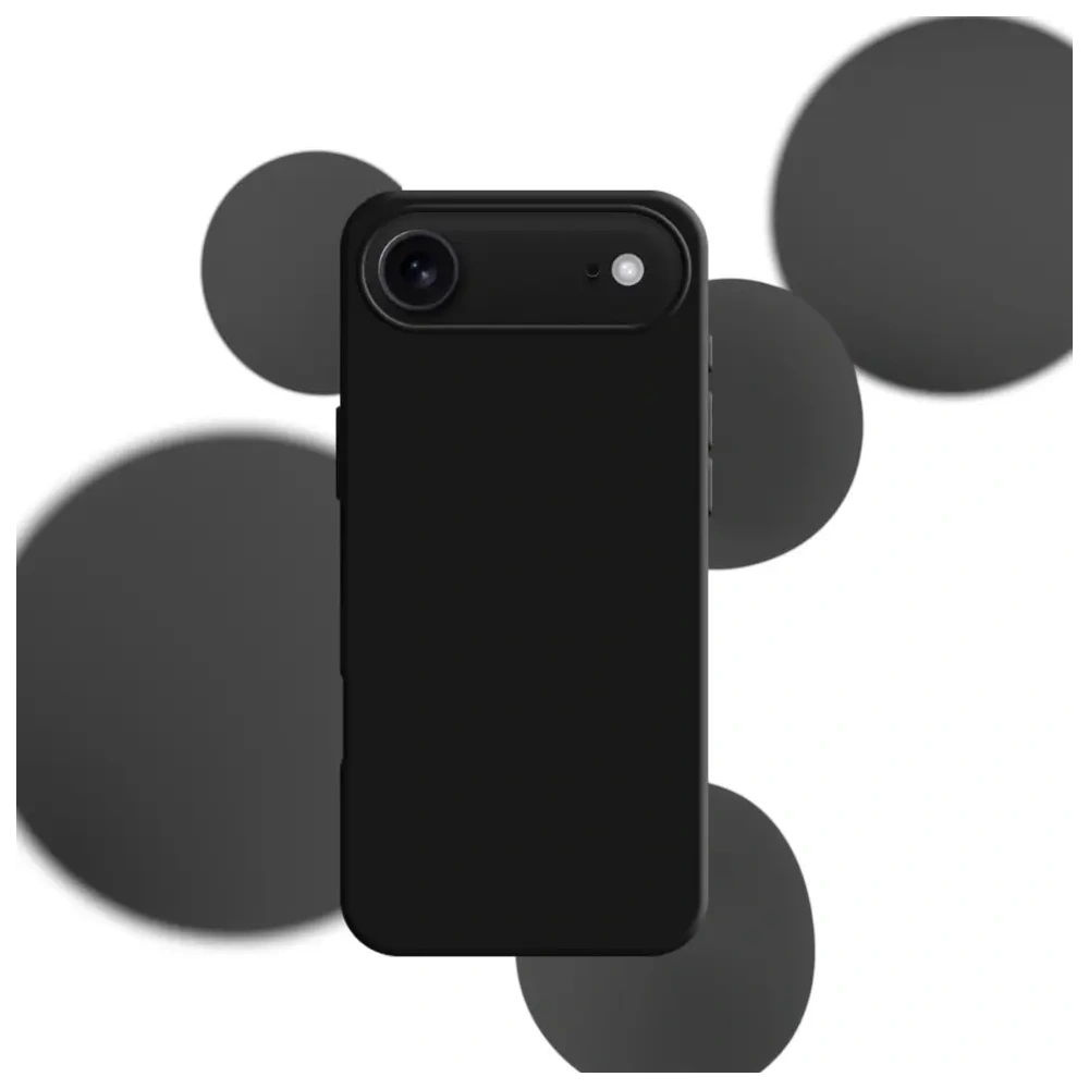 Etui 3MK Silicone Case do Apple iPhone 17 Air czarny