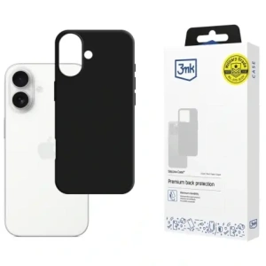 Etui 3MK Silicone Case do Apple iPhone 17 czarny