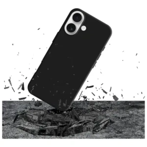 3MK silikonový kryt Apple iPhone 17 černý