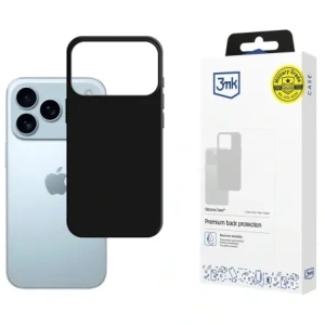 Etui 3MK Silicone Case do Apple iPhone 17 Pro Max czarny