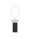 Universal waterproof case Baseus Let's Go for smartphones (pink)