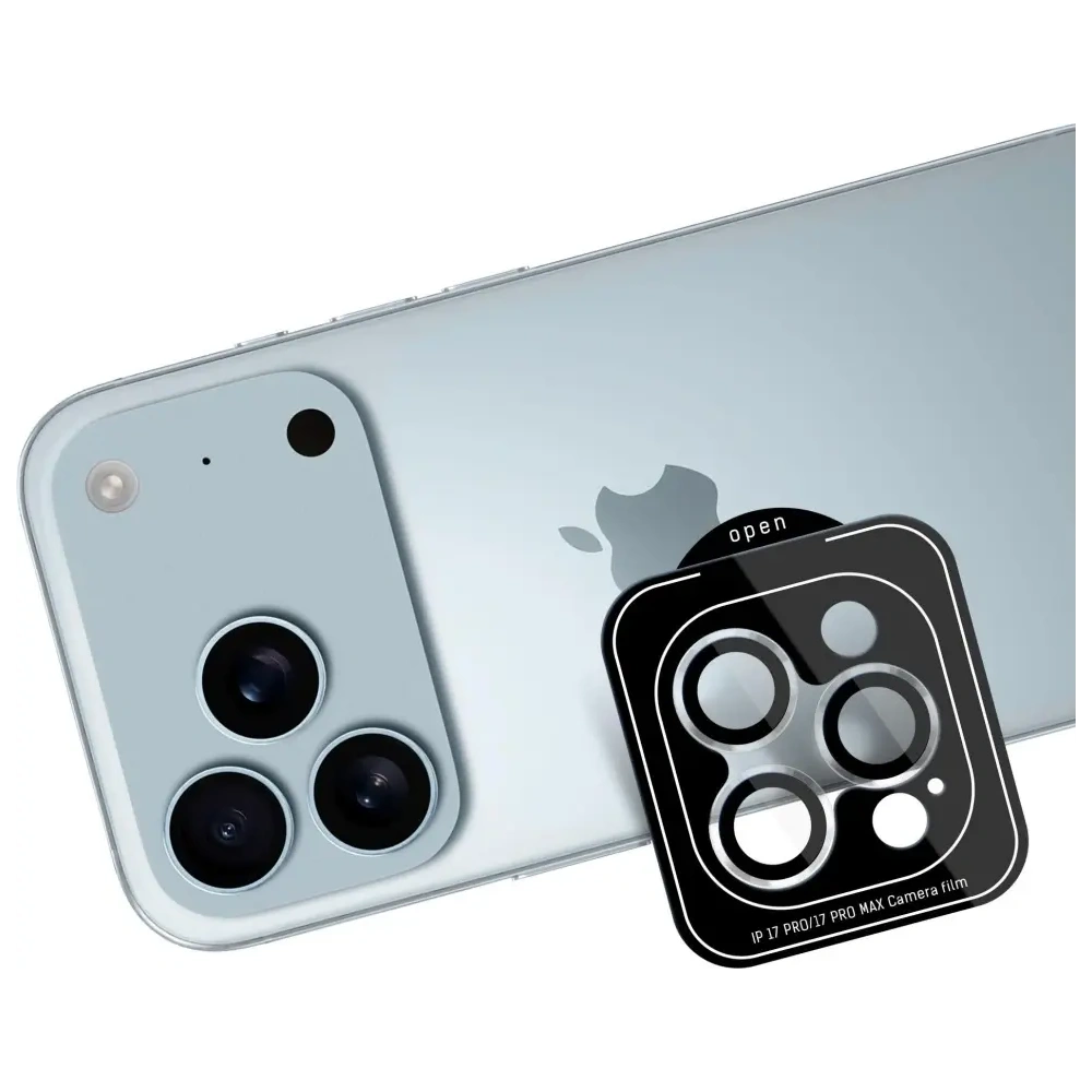 Szkło hybrydowe na obiektyw aparatu 3MK Lens Protection Pro do Apple iPhone 17 Pro / 17 Pro Max przezroczysty