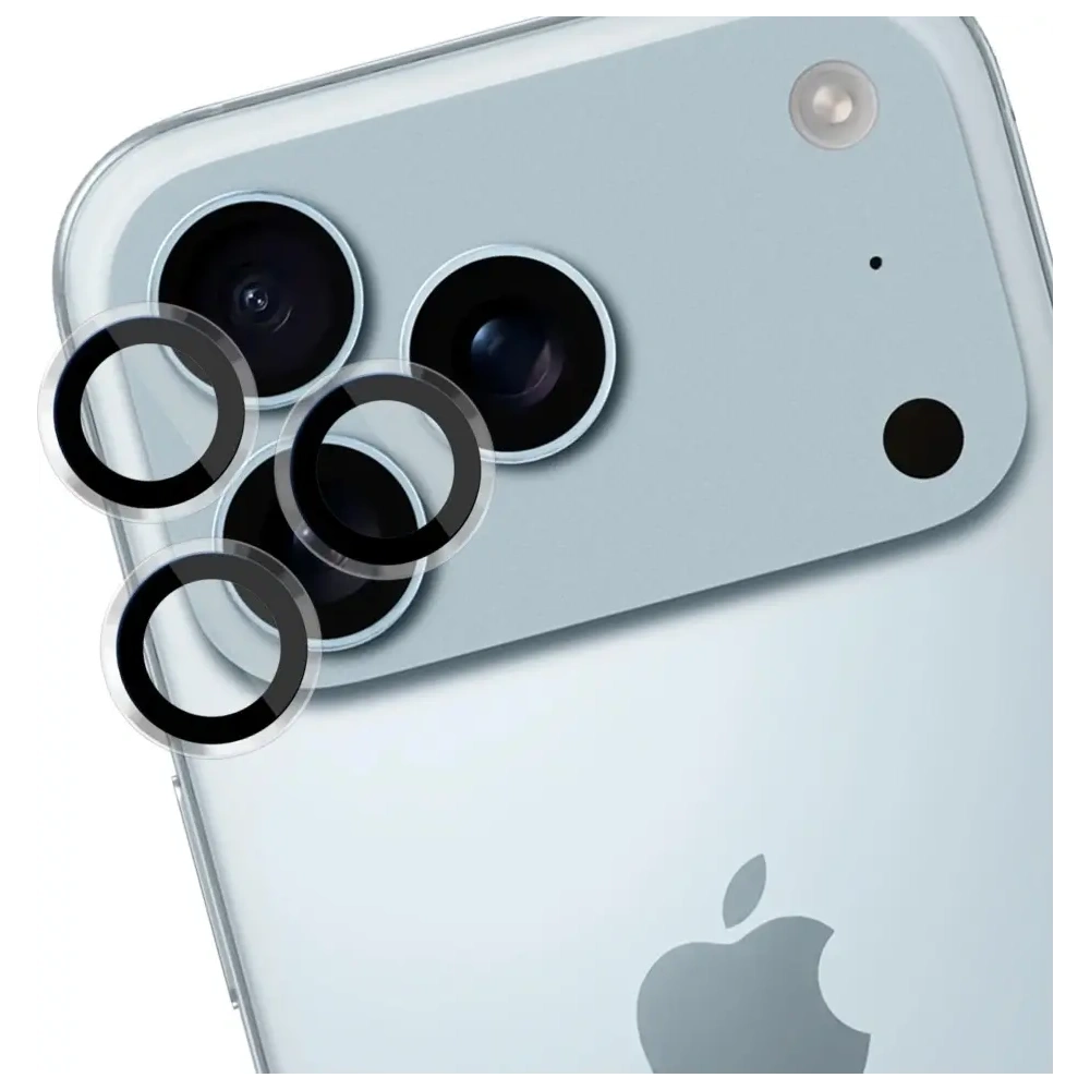 Szkło hybrydowe na obiektyw aparatu 3MK Lens Protection Pro do Apple iPhone 17 Pro / 17 Pro Max przezroczysty