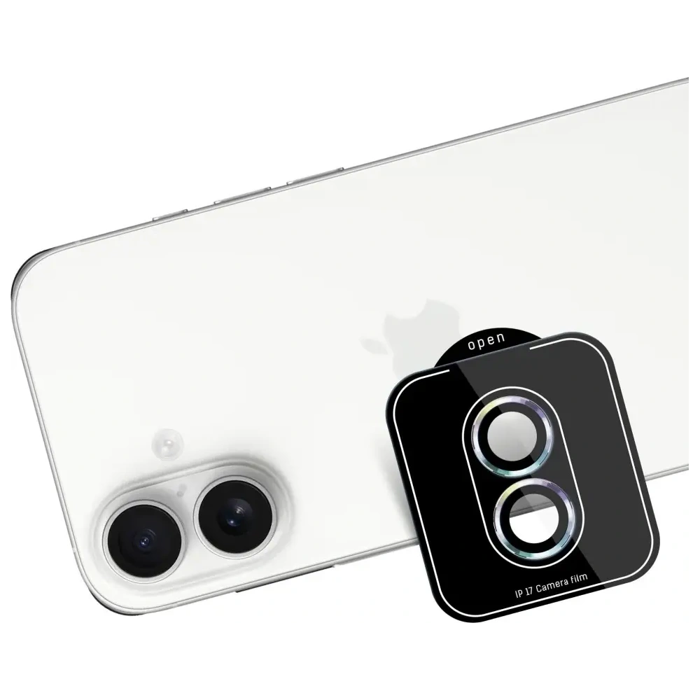 Szkło hybrydowe na obiektyw aparatu 3MK Lens Protection Pro do Apple iPhone 17 wielokolorowy