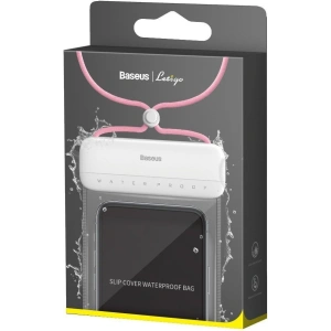 Wholesale Universal waterproof case Baseus Let's Go for smartphones (pink) - BSU1549PNK - {ean13} - Hurt