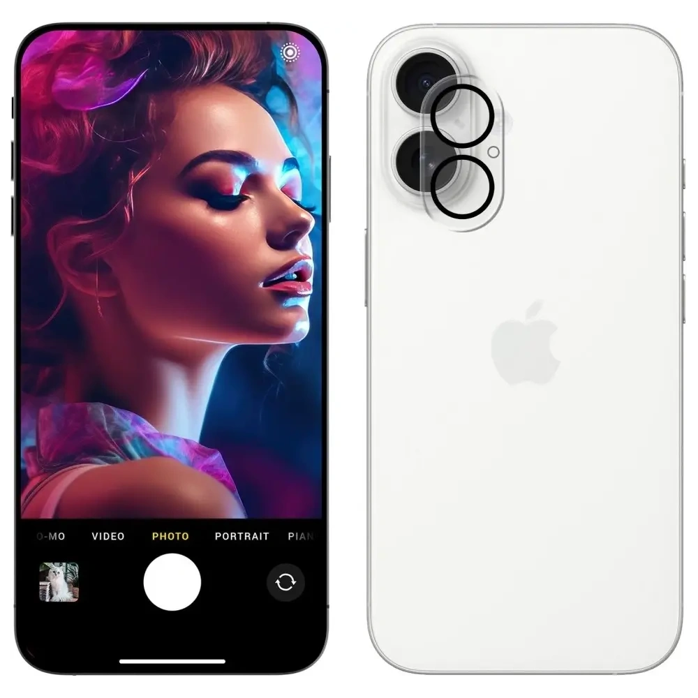 Ochrona na obiektyw aparatu 3MK Lens Pro Full Cover do Apple iPhone 17