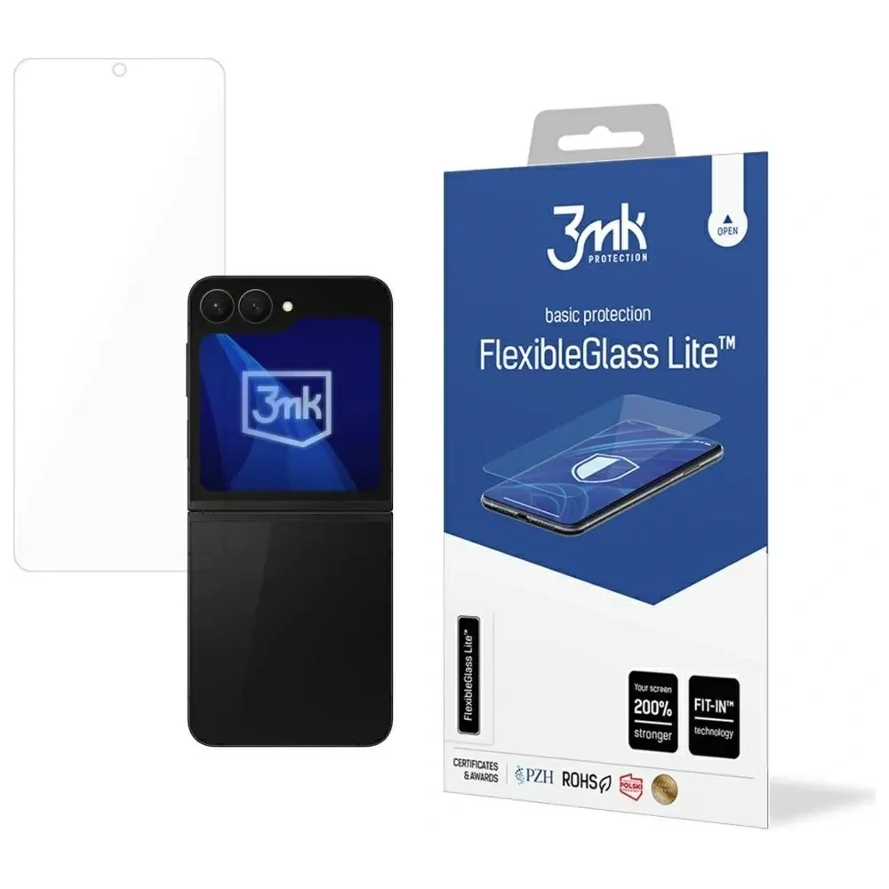 Szkło hybrydowe 3MK FlexibleGlass Lite do Samsung Galaxy Z Flip 6 / Z Flip7 FE
