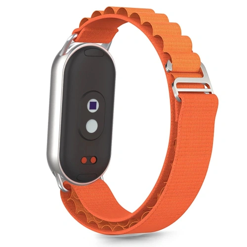 Pasek Tech-Protect Nylon Pro do Xiaomi Smart Band 8 / 9 / 10 / NFC Orange