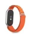 Pasek Tech-Protect Nylon Pro do Xiaomi Smart Band 8 / 9 / 10 / NFC Orange