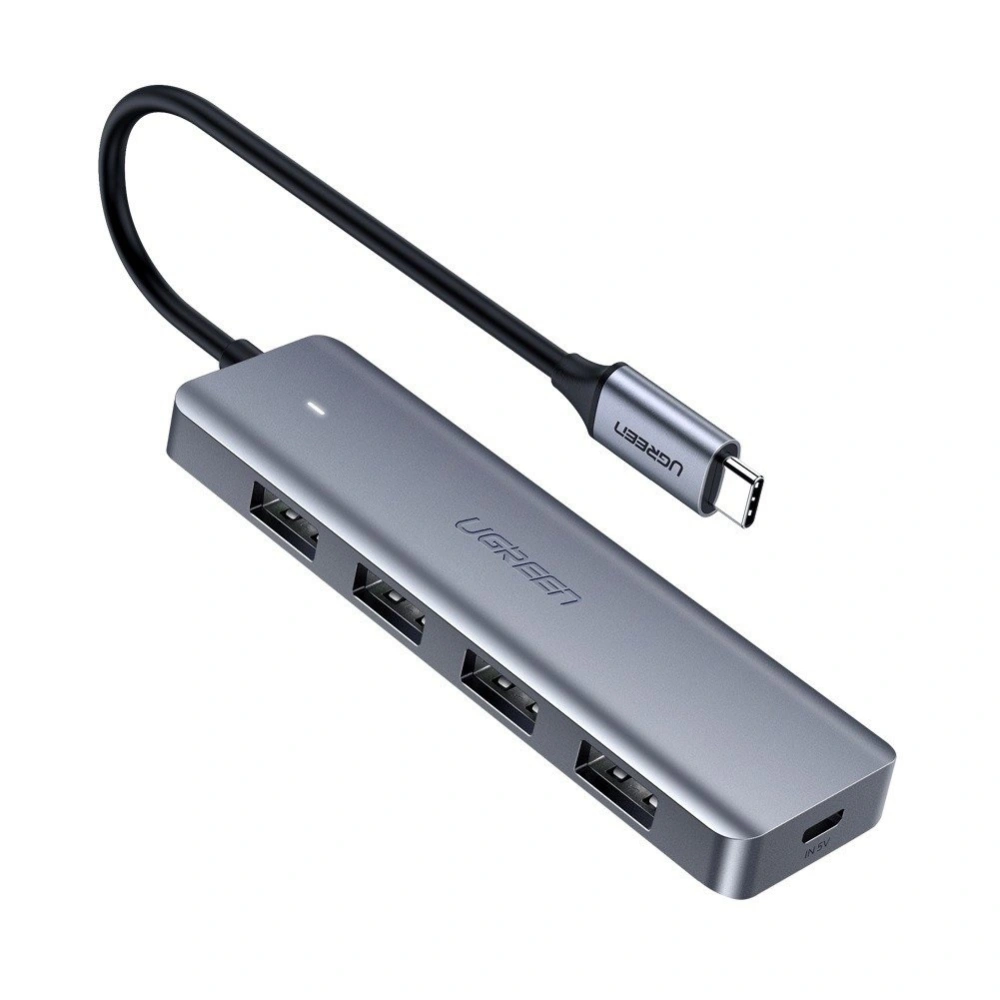 Hurtownia GSM - Adapter 4w1 UGREEN Hub USB-C do 4x USB 3.0 + micro USB - UGR293 - {ean13} - Hurt