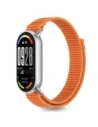 Pasek Tech-Protect Nylon Stripe do Xiaomi Smart Band 8 / 9 / 10 / NFC Orange/grey