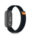 Pasek Tech-Protect Nylon Stripe do Xiaomi Smart Band 8 / 9 / 10 / NFC Black/orange