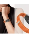 Pasek Tech-Protect Nylon Stripe do Xiaomi Smart Band 8 / 9 / 10 / NFC Black/orange