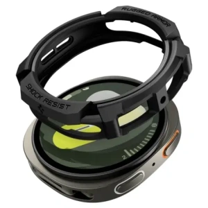 Spigen Rugged Armor Samsung Galaxy Watch 8 44mm Matt Fekete