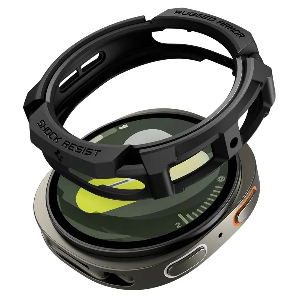 Etui Spigen Rugged Armor do Samsung Galaxy Watch 8 44mm Matte Black