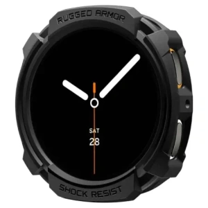 Spigen Rugged Armor Samsung Galaxy Watch 8 44mm Matt Fekete