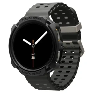 Etui Spigen Rugged Armor do Samsung Galaxy Watch 8 44mm Matte Black