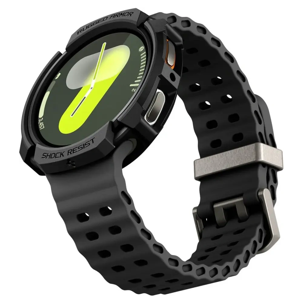 Etui Spigen Rugged Armor do Samsung Galaxy Watch 8 44mm Matte Black