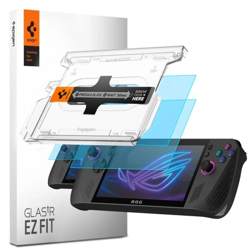 Szkło hartowane Spigen Glas.tr ez Fit do Asus Rog Ally X Clear [2 PACK]