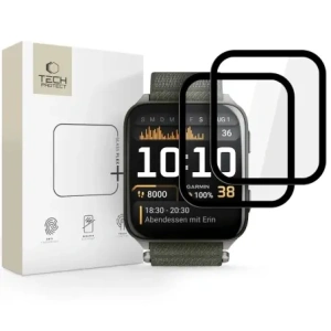 Szkło hybrydowe Tech-Protect Glass Flex+ do Garmin Venu X1 Black [2 PACK]