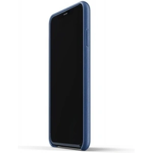 Mujjo Full Leather Wallet Case Apple iPhone 11 Pro Max (blue)