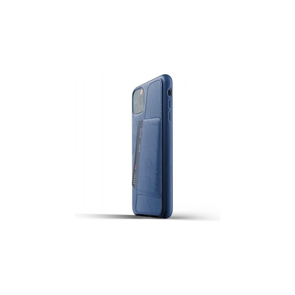 Hurtownia GSM - Etui Mujjo Full Leather Wallet Case Apple iPhone 11 Pro Max (niebieskie) - MUJ010BLU - {ean13} - Hurt