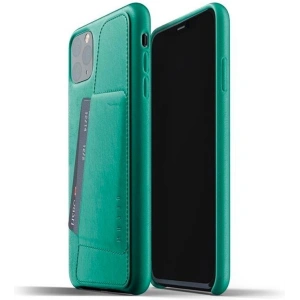 Mujjo Full Leather Wallet Case Apple iPhone 11 Pro Max (green)