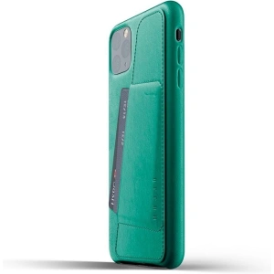Mujjo Full Leather Wallet Case Apple iPhone 11 Pro Max (green)