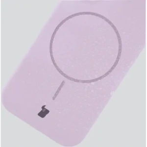 Silikonowe etui z pierścieniem magnetycznym Bizon Soft Case Magnetic do Apple iPhone 14 Pro Max jasnofioletowe
