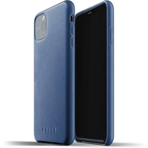 Mujjo Full Leather Case Apple iPhone 11 Pro Max (blue)