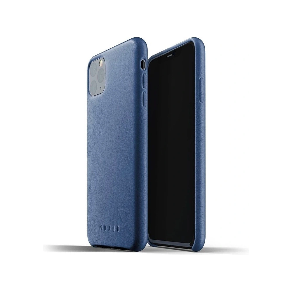 Hurtownia GSM - Etui Mujjo Full Leather Case Apple iPhone 11 Pro Max (niebieskie) - MUJ012BLU - {ean13} - Hurt