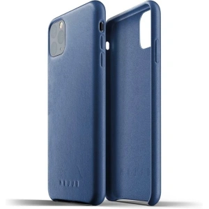 Mujjo Full Leather Case Apple iPhone 11 Pro Max (blue)