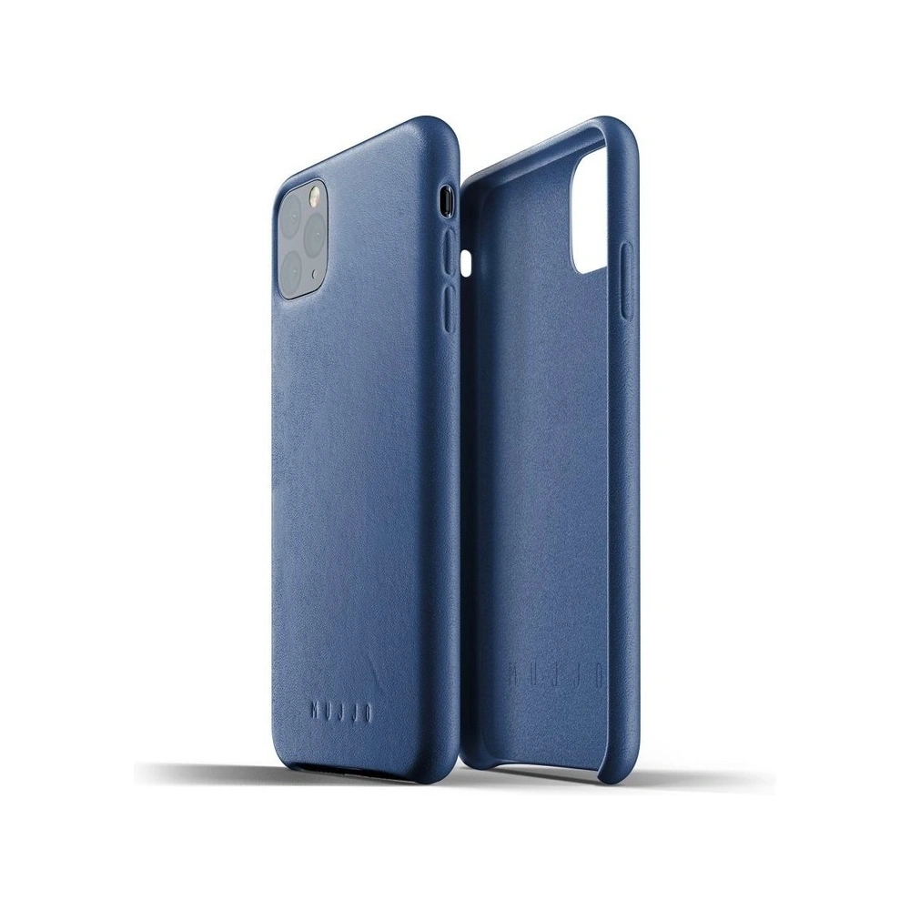 Hurtownia GSM - Etui Mujjo Full Leather Case Apple iPhone 11 Pro Max (niebieskie) - MUJ012BLU - {ean13} - Hurt