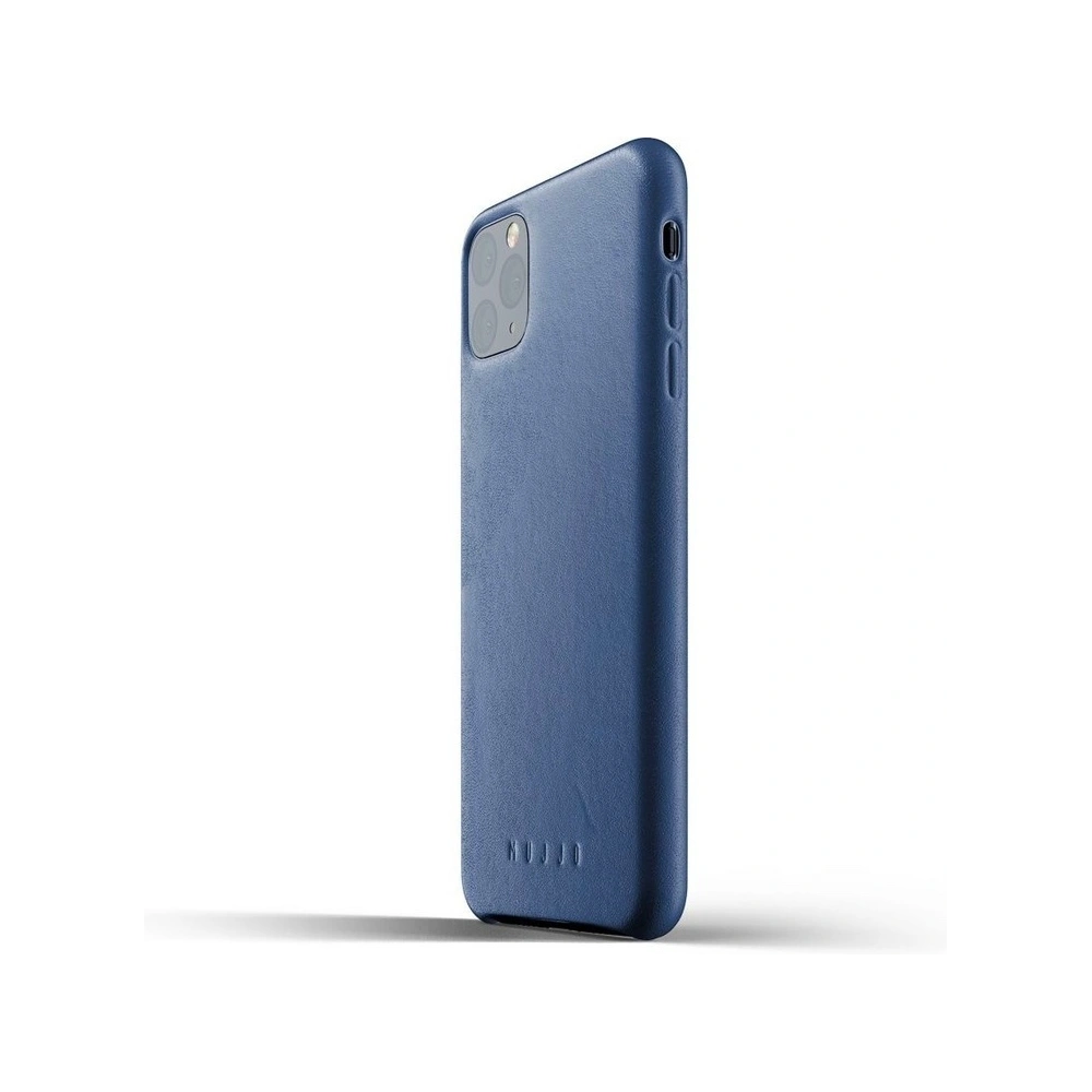 Hurtownia GSM - Etui Mujjo Full Leather Case Apple iPhone 11 Pro Max (niebieskie) - MUJ012BLU - {ean13} - Hurt